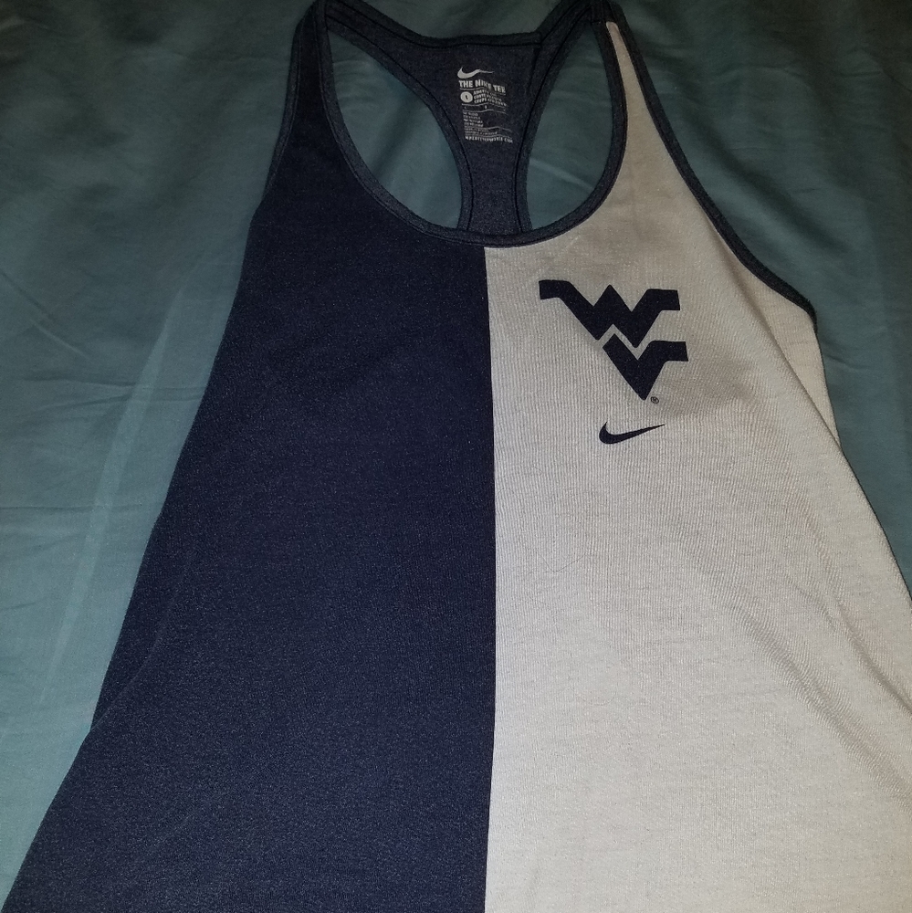 Wvu nike tank top